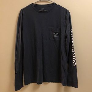 Navy Vineyard Vines Long Sleeve